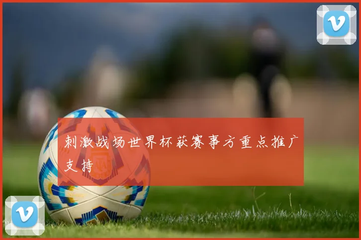刺激战场世界杯获赛事方重点推广支持